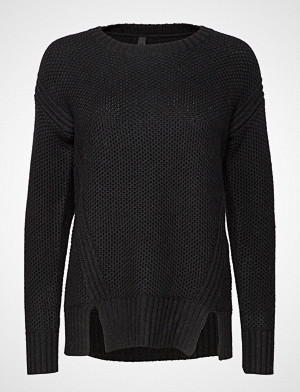Pulz Jeans genser, Disa L/S Pullover Strikket Genser Svart PULZ JEANS Pulz Jeans genser, Disa L/S Pullover Strikket Genser Svart PULZ JEANS