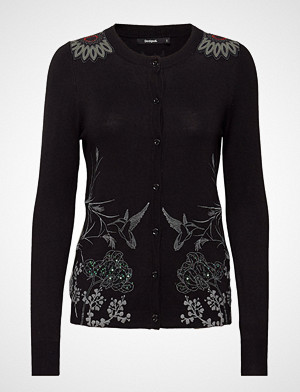 Desigual kardigan, Jers Antia Strikkegenser Cardigan Svart DESIGUAL Desigual kardigan, Jers Antia Strikkegenser Cardigan Svart DESIGUAL