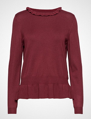 Saint Tropez genser, Peplum Sweater Strikket Genser Rød SAINT TROPEZ Saint Tropez genser, Peplum Sweater Strikket Genser Rød SAINT TROPEZ