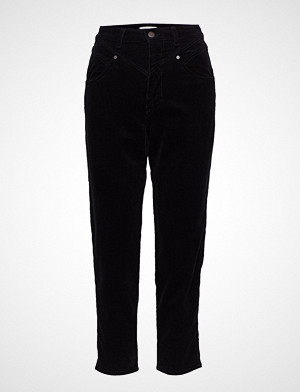 Wrangler bukse, 80´S Mom Bukser Med Rette Ben Svart Wrangler Wrangler bukse, 80´S Mom Bukser Med Rette Ben Svart Wrangler