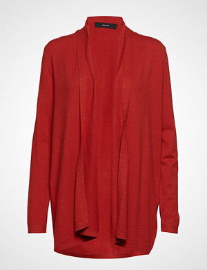 Vero Moda kardigan, Vmkaris Ls Open Cardigan Boo Strikkegenser Cardigan Rød VERO MODA Vero Moda kardigan, Vmkaris Ls Open Cardigan Boo Strikkegenser Cardigan Rød VERO MODA