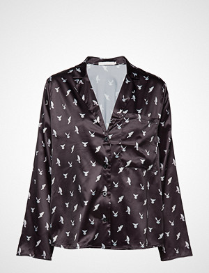 Aéryne bluse, Anna Top Bluse Langermet Blå AÉRYNE Aéryne bluse, Anna Top Bluse Langermet Blå AÉRYNE