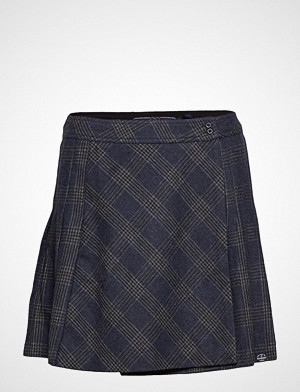 Superdry Josie Pleated Tweed Skirt Kort Skjørt Svart SUPERDRY Superdry Josie Pleated Tweed Skirt Kort Skjørt Svart SUPERDRY