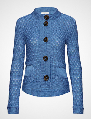 Dagmar kardigan, Fortuna Cotton Strikkegenser Cardigan Blå DAGMAR Dagmar kardigan, Fortuna Cotton Strikkegenser Cardigan Blå DAGMAR