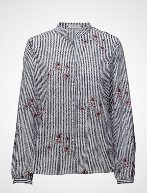 Gerry Weber Edition bluse, Blouse Long-Sleeve Bluse Langermet Blå GERRY WEBER EDITION Gerry Weber Edition bluse, Blouse Long-Sleeve Bluse Langermet Blå GERRY WEBER EDITION