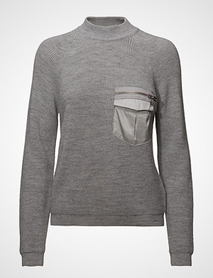 Peak Performance genser, W Code Cr Strikket Genser Grå PEAK PERFORMANCE Peak Performance genser, W Code Cr Strikket Genser Grå PEAK PERFORMANCE