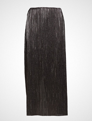 Rabens Saloner Allure Skirt Knelangt Skjørt Svart RABENS SAL R Rabens Saloner Allure Skirt Knelangt Skjørt Svart RABENS SAL R