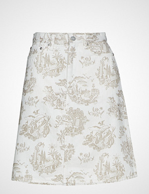 Wood Wood skjørt, Ynes Skirt Kort Skjørt Creme WOOD WOOD Wood Wood skjørt, Ynes Skirt Kort Skjørt Creme WOOD WOOD