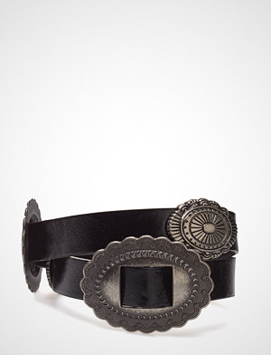 Mango belte, Metal Appliqu Belt Belte Svart MANGO Mango belte, Metal Appliqu Belt Belte Svart MANGO