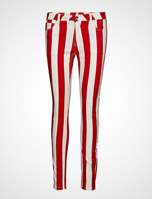 Calvin Klein bukse, Mid Rise Skinny Stripe Pant Stramme Bukser Stoffbukser Rød CALVIN KLEIN JEANS Calvin Klein bukse, Mid Rise Skinny Stripe Pant Stramme Bukser Stoffbukser Rød CALVIN KLEIN JEANS