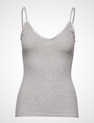 Becksöndergaard singlet, Solid Taylor Top T-shirts & Tops Sleeveless Grå BECKSÖNDERGAARD Becksöndergaard singlet, Solid Taylor Top T-shirts & Tops Sleeveless Grå BECKSÖNDERGAARD