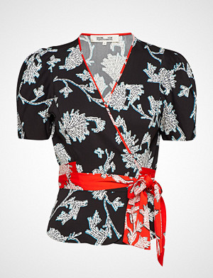 Diane von Furstenberg bluse, Dvf Alexia Bluse Kortermet Svart DIANE VON FURSTENBERG Diane von Furstenberg bluse, Dvf Alexia Bluse Kortermet Svart DIANE VON FURSTENBERG