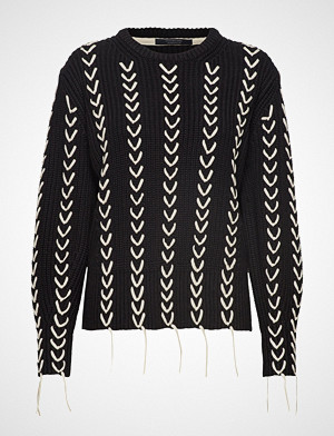 Scotch & Soda genser, Chunky Cotton Mix Pull With Special Details Strikket Genser Svart SCOTCH & SODA Scotch & Soda genser, Chunky Cotton Mix Pull With Special Details Strikket Genser Svart SCOTCH & SODA