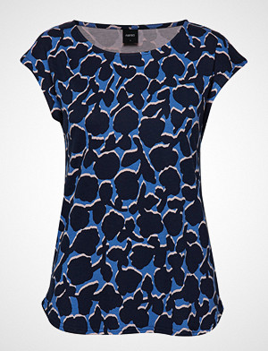 Nanso bluse, Ladies Shirt, Indus Bluse Kortermet Blå NANSO Nanso bluse, Ladies Shirt, Indus Bluse Kortermet Blå NANSO