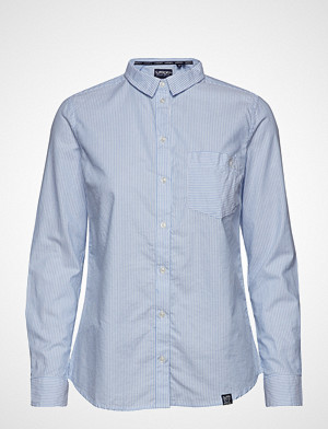 Superdry skjorte, Oxford Stripe Shirt Langermet Skjorte Blå SUPERDRY Superdry skjorte, Oxford Stripe Shirt Langermet Skjorte Blå SUPERDRY