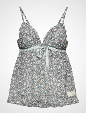 Odd Molly bluse, Facile Flower Top Bluse Ermeløs Grå ODD MOLLY Odd Molly bluse, Facile Flower Top Bluse Ermeløs Grå ODD MOLLY