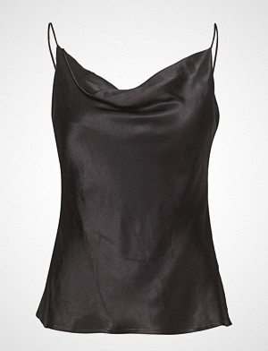 Soft Rebels bluse, Darling Singlet Top Bluse Ermeløs Svart SOFT REBELS Soft Rebels bluse, Darling Singlet Top Bluse Ermeløs Svart SOFT REBELS