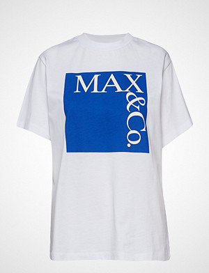 Max & Co. T-skjorte, Tee T-shirts & Tops Short-sleeved Hvit MAX&CO. Max & Co. T-skjorte, Tee T-shirts & Tops Short-sleeved Hvit MAX&CO.