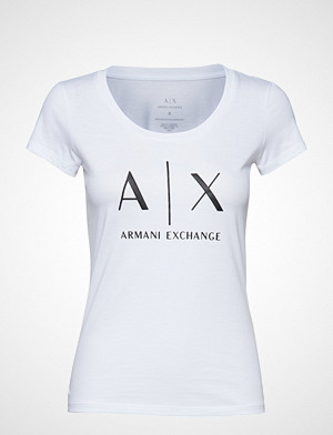 Armani Exchange T-skjorte, Ax Woman T-Shirt T-shirts & Tops Short-sleeved Hvit Armani Exchange Armani Exchange T-skjorte, Ax Woman T-Shirt T-shirts & Tops Short-sleeved Hvit Armani Exchange