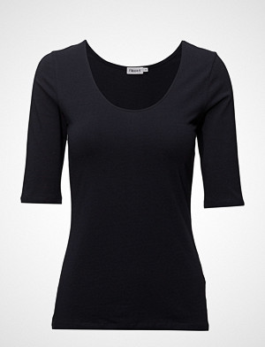 Filippa K T-skjorte, Cotton Stretch Scoop Neck Top T-shirts & Tops Short-sleeved Blå FILIPPA K Filippa K T-skjorte, Cotton Stretch Scoop Neck Top T-shirts & Tops Short-sleeved Blå FILIPPA K