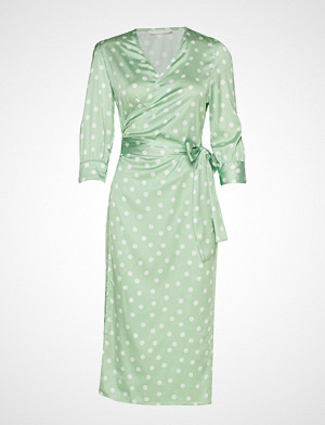 Aéryne kjole, Cowry Dots Dress Knelang Kjole Grønn AÉRYNE Aéryne kjole, Cowry Dots Dress Knelang Kjole Grønn AÉRYNE