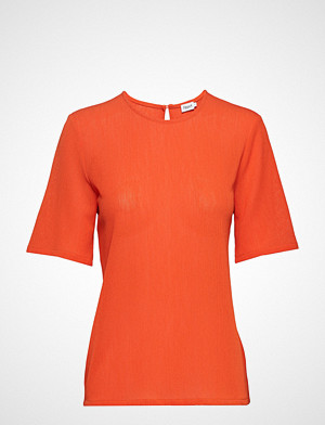 Filippa K T-skjorte, Mesh Tee T-shirts & Tops Short-sleeved Oransje FILIPPA K Filippa K T-skjorte, Mesh Tee T-shirts & Tops Short-sleeved Oransje FILIPPA K