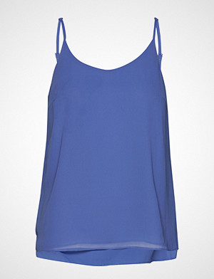 Soft Rebels bluse, Frida Top Bluse Ermeløs Blå Soft Rebels Soft Rebels bluse, Frida Top Bluse Ermeløs Blå Soft Rebels