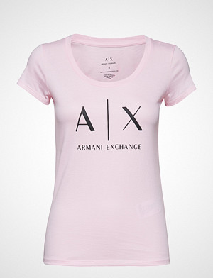 Armani Exchange T-skjorte, Ax Woman T-Shirt T-shirts & Tops Short-sleeved Rosa ARMANI EXCHANGE Armani Exchange T-skjorte, Ax Woman T-Shirt T-shirts & Tops Short-sleeved Rosa ARMANI EXCHANGE
