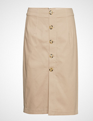InWear skjørt, Iw50 18 Christy Skirt Knelangt Skjørt Beige INWEAR
