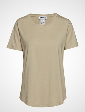 Hope T-skjorte, Tee T-shirts & Tops Short-sleeved Beige HOPE Hope T-skjorte, Tee T-shirts & Tops Short-sleeved Beige HOPE