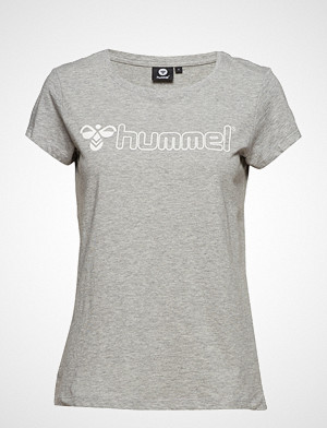 Hummel T-skjorte, Hmllucy T-Shirt S/S T-shirts & Tops Short-sleeved Grå HUMMEL Hummel T-skjorte, Hmllucy T-Shirt S/S T-shirts & Tops Short-sleeved Grå HUMMEL
