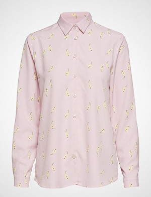 Whyred skjorte, Karolina Pear Print Langermet Skjorte Rosa WHYRED Whyred skjorte, Karolina Pear Print Langermet Skjorte Rosa WHYRED