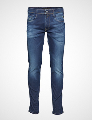 Replay collegegenser, Anbass Hyperflex Laserblast Slim Jeans Blå REPLAY Replay collegegenser, Anbass Hyperflex Laserblast Slim Jeans Blå REPLAY