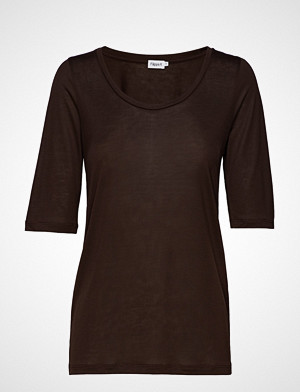 Filippa K T-skjorte, Tencel Scoop-Neck Tee T-shirts & Tops Short-sleeved Brun FILIPPA K Filippa K T-skjorte, Tencel Scoop-Neck Tee T-shirts & Tops Short-sleeved Brun FILIPPA K
