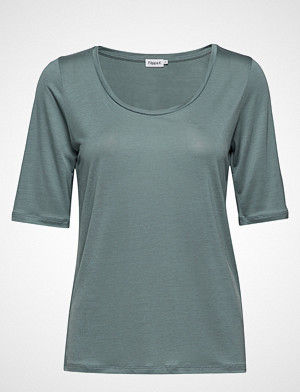 Filippa K T-skjorte, Tencel Scoop-Neck Tee T-shirts & Tops Short-sleeved Blå FILIPPA K Filippa K T-skjorte, Tencel Scoop-Neck Tee T-shirts & Tops Short-sleeved Blå FILIPPA K