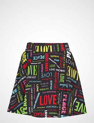 Love Moschino skjørt, Love Moschino-Skirt Kort Skjørt Multi/mønstret LOVE MOSCHINO Love Moschino skjørt, Love Moschino-Skirt Kort Skjørt Multi/mønstret LOVE MOSCHINO