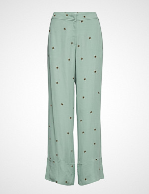 Holzweiler bukse, Okapi Bee Humble Trousers Vide Bukser Grønn HOLZWEILER Holzweiler bukse, Okapi Bee Humble Trousers Vide Bukser Grønn HOLZWEILER