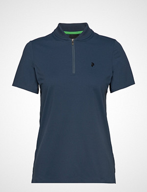 Peak Performance T-skjorte, W Sun Polo T-shirts & Tops Short-sleeved Blå PEAK PERFORMANCE Peak Performance T-skjorte, W Sun Polo T-shirts & Tops Short-sleeved Blå PEAK PERFORMANCE