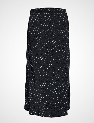 GAP skjørt, Midi Pull On Skirt Knelangt Skjørt Svart GAP GAP skjørt, Midi Pull On Skirt Knelangt Skjørt Svart GAP