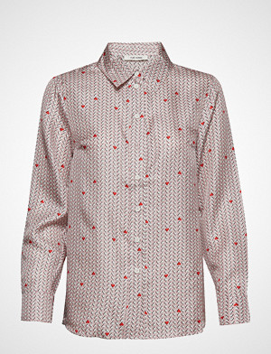 nué notes skjorte, Rosie Shirt Langermet Skjorte Rød NUÉ NOTES nué notes skjorte, Rosie Shirt Langermet Skjorte Rød NUÉ NOTES