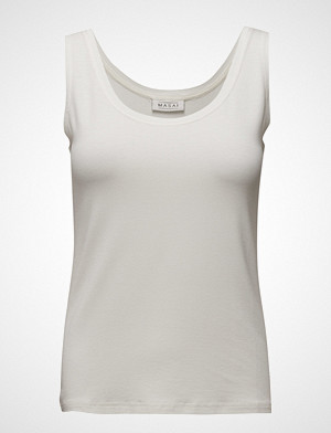 Masai singlet, Els Top Fitted No Slv Basic T-shirts & Tops Sleeveless Creme MASAI Masai singlet, Els Top Fitted No Slv Basic T-shirts & Tops Sleeveless Creme MASAI