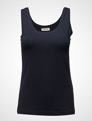 Masai singlet, Els Top Fitted No Slv Basic T-shirts & Tops Sleeveless Blå MASAI Masai singlet, Els Top Fitted No Slv Basic T-shirts & Tops Sleeveless Blå MASAI