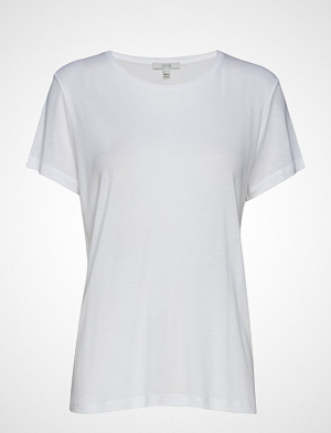 Dagmar T-skjorte, Upama Rib Top T-shirts & Tops Short-sleeved Hvit DAGMAR Dagmar T-skjorte, Upama Rib Top T-shirts & Tops Short-sleeved Hvit DAGMAR