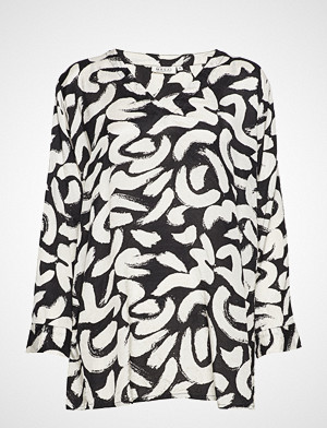 Masai bluse, Banu Top Bluse Langermet Svart MASAI Masai bluse, Banu Top Bluse Langermet Svart MASAI