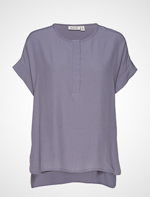 Masai bluse, Drua Top Bluse Kortermet Lilla MASAI Masai bluse, Drua Top Bluse Kortermet Lilla MASAI