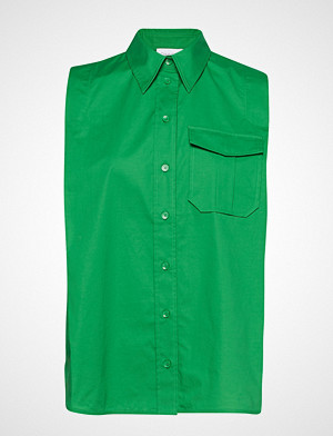 Calvin Klein bluse, Police Pkt Shirt Ns Bluse Ermeløs Grønn CALVIN KLEIN Calvin Klein bluse, Police Pkt Shirt Ns Bluse Ermeløs Grønn CALVIN KLEIN