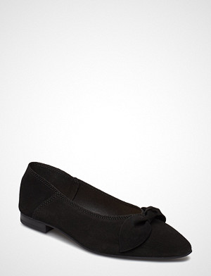 Bianco ballerinasko, Biaberna Suede Bow Shoe Ballerinasko Ballerinaer Svart BIANCO Bianco ballerinasko, Biaberna Suede Bow Shoe Ballerinasko Ballerinaer Svart BIANCO