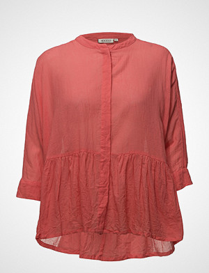 Masai bluse, Ilis Blouse Bluse Langermet Rød MASAI Masai bluse, Ilis Blouse Bluse Langermet Rød MASAI