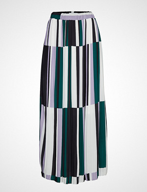 Denim Hunter skjørt, Dhmartes Pleated Maxi Skirt Pleated Knelangt Skjørt Multi/mønstret DENIM HUNTER Denim Hunter skjørt, Dhmartes Pleated Maxi Skirt Pleated Knelangt Skjørt Multi/mønstret DENIM HUNTER