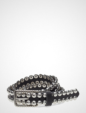 Zadig & Voltaire belte, Sea Vegetal Leather + Studs Belte Svart ZADIG & VOLTAIRE Zadig & Voltaire belte, Sea Vegetal Leather + Studs Belte Svart ZADIG & VOLTAIRE
